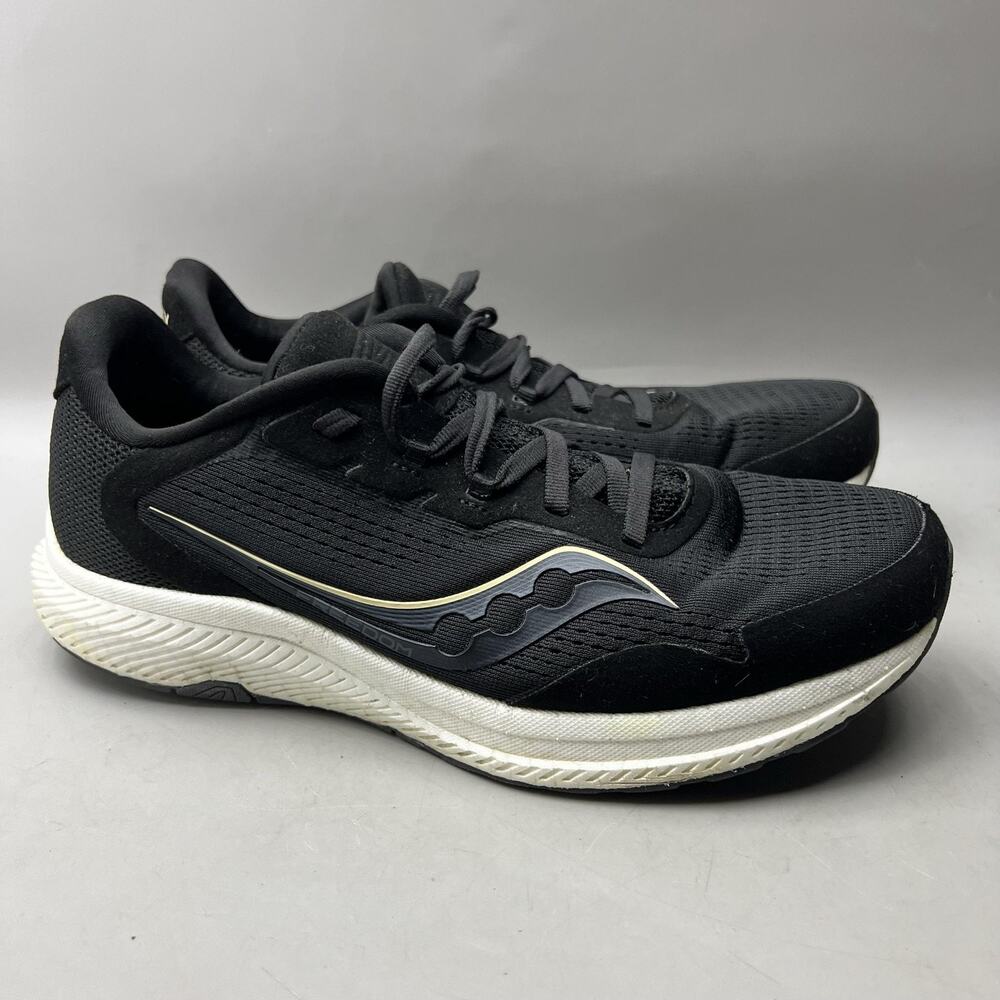 Saucony Freedom 4 Running Shoes Women Size 8.5 Black Comfort Cushion Sneakers